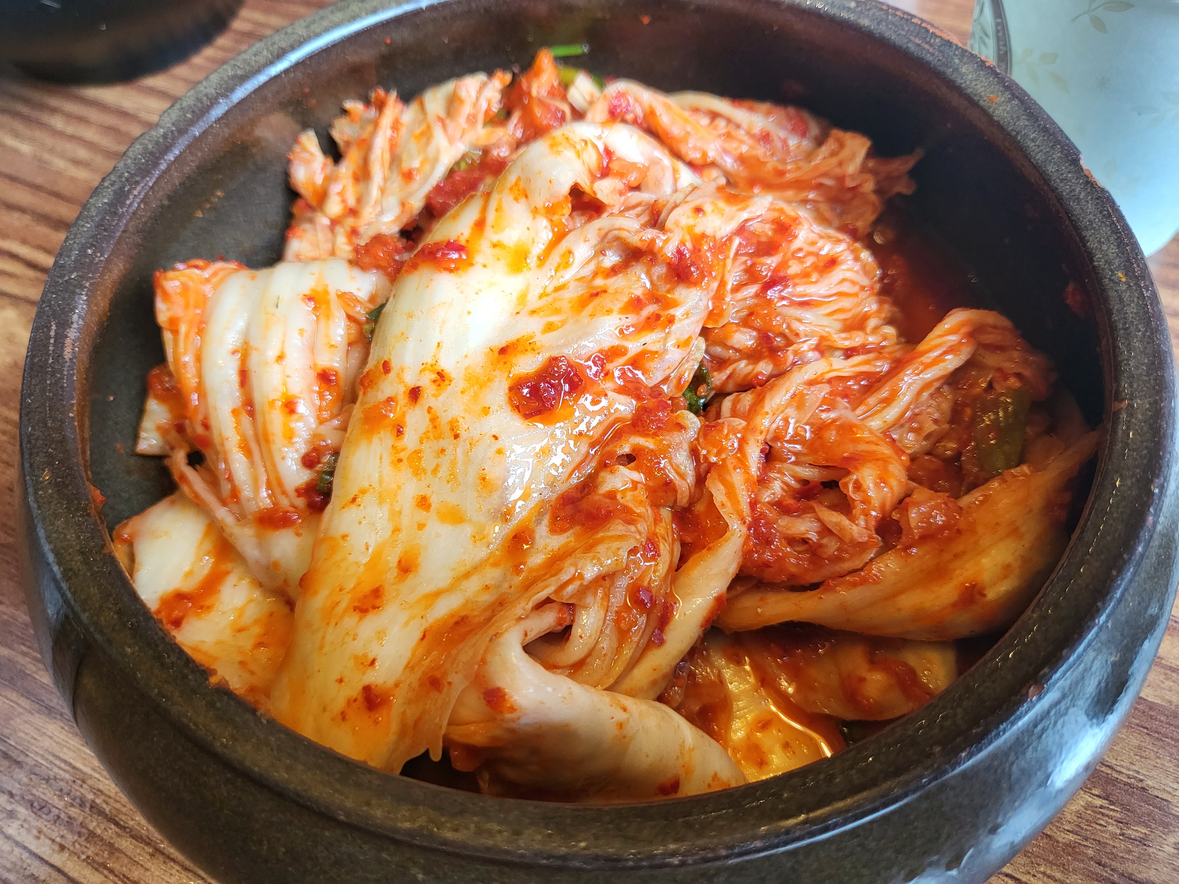 대부도 칼국수 - 배추김치