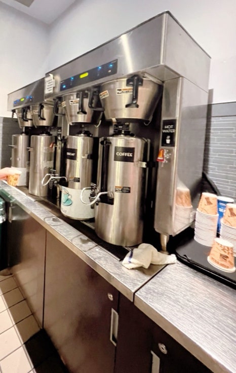 Free water dispenser at Embassy Suites Niagara Falls