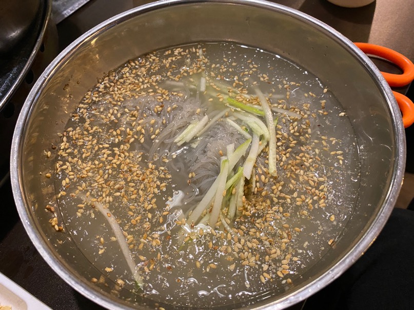 후식냉면