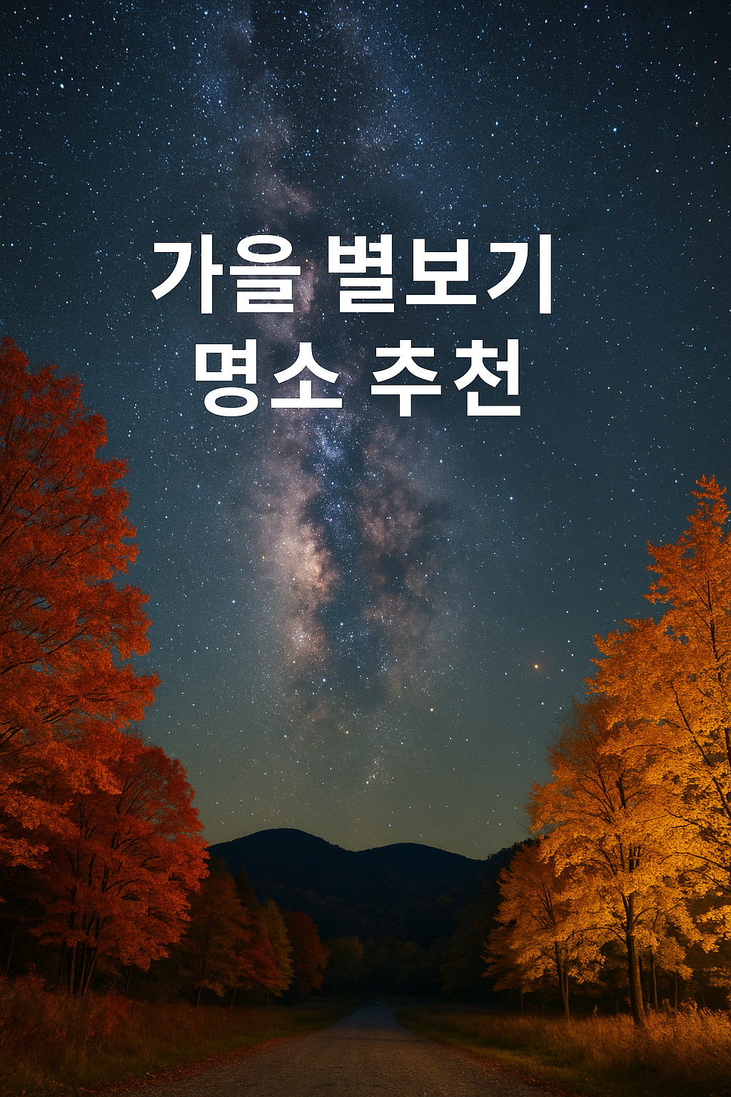 가을 별빛여행
