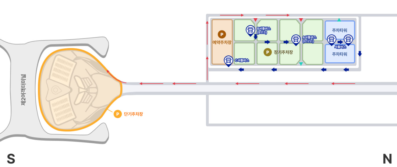 인천국제공항 터미널 2 주차장