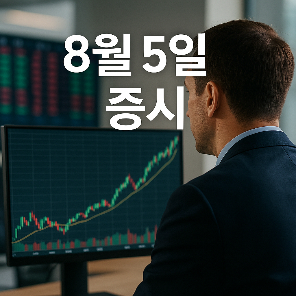 2025년 8월 5일 증시