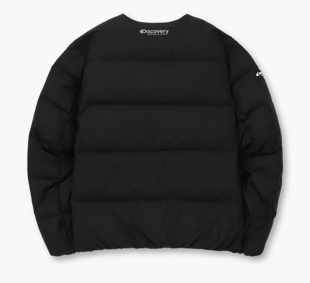 디스커버리 여성 경량패딩 뒷면