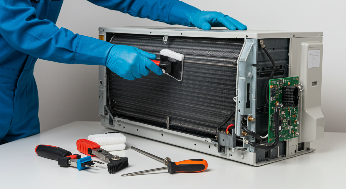 여름 에어컨 청소