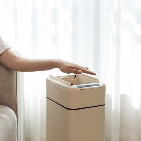 침실 인테리어와 어울리는 다룸 쓰레기통