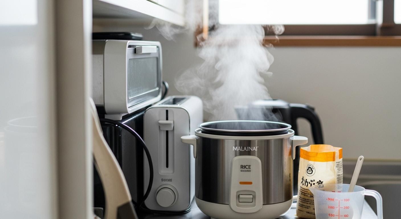 공간 부족 미니 밥솥 관리 방법