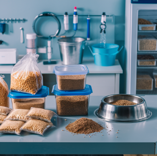 사료 보관 및 관리