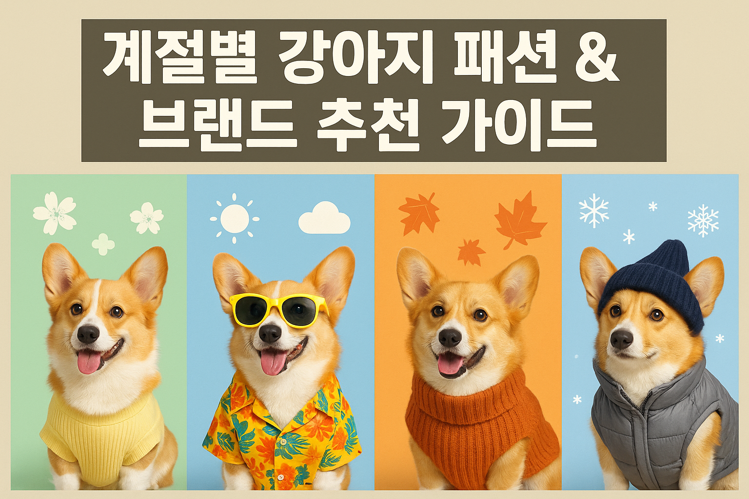 강아지 패션