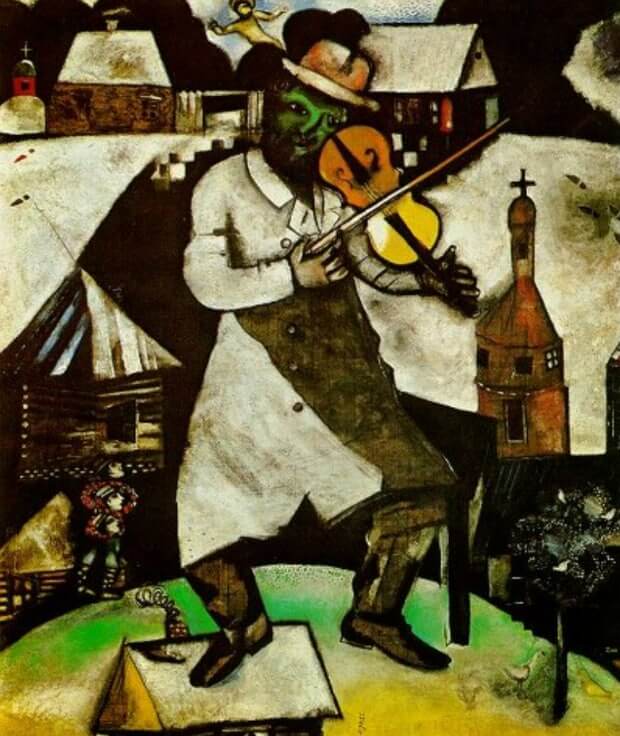 바이올린 켜는 사람 _샤갈