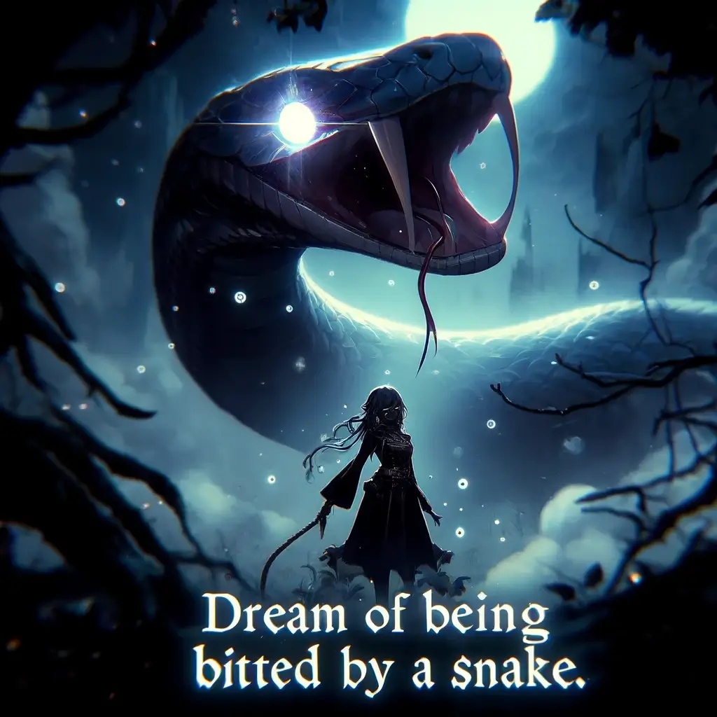 뱀에 손 물리는 꿈 해몽