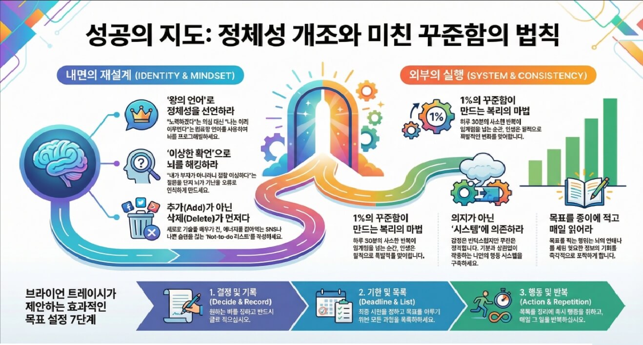 경제적 자유를 위한 첫 여정(가난한, 결단, 재건축, 이상한 확언, 주파수, 설정)