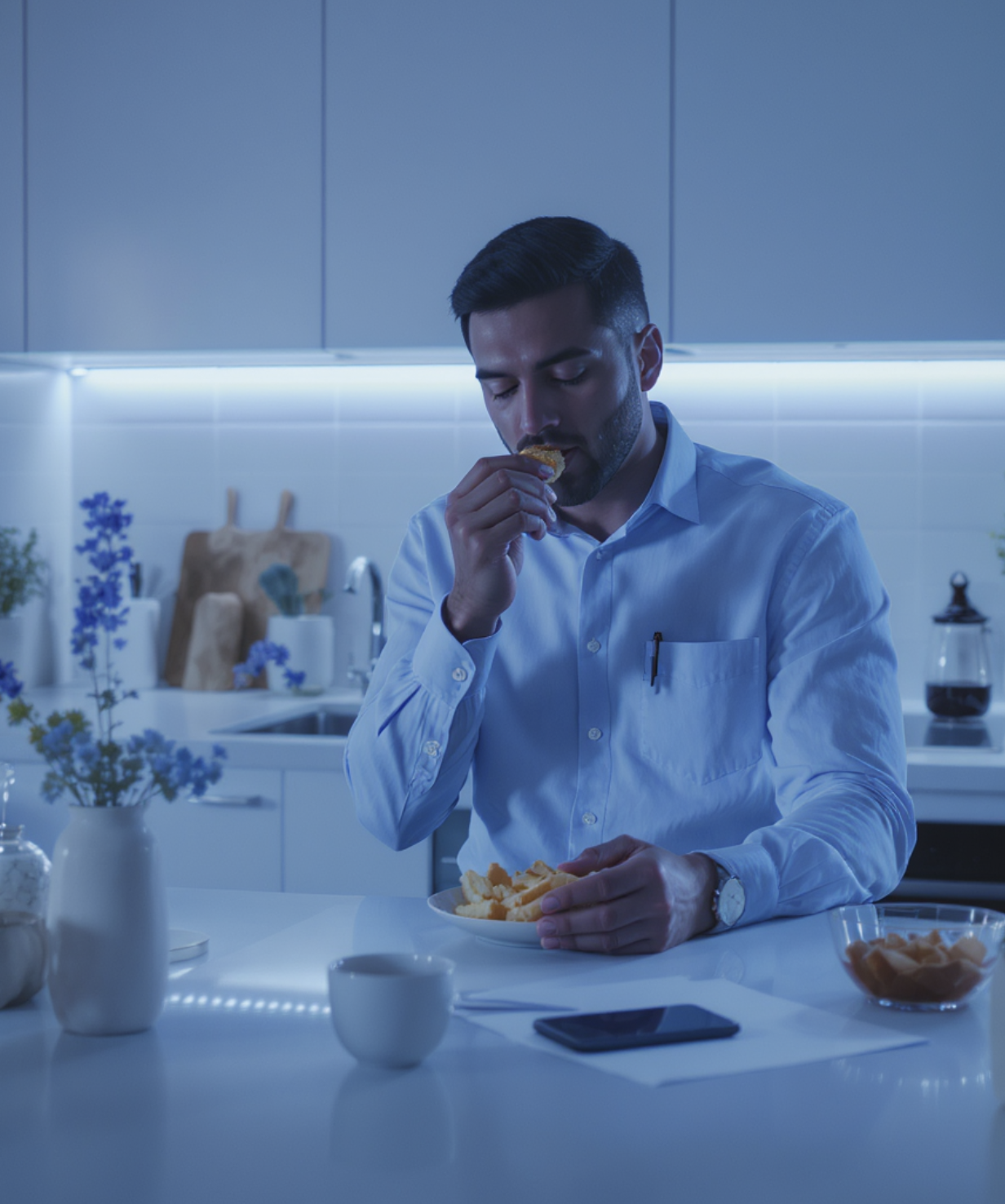 2. 쉬어야 할 위장을 깨우는 '야식'