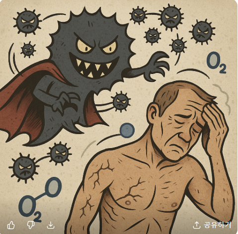 활성산소, 우리 몸의 빌런! 노화&middot;피로&middot;질병의 시작점 관련 사진