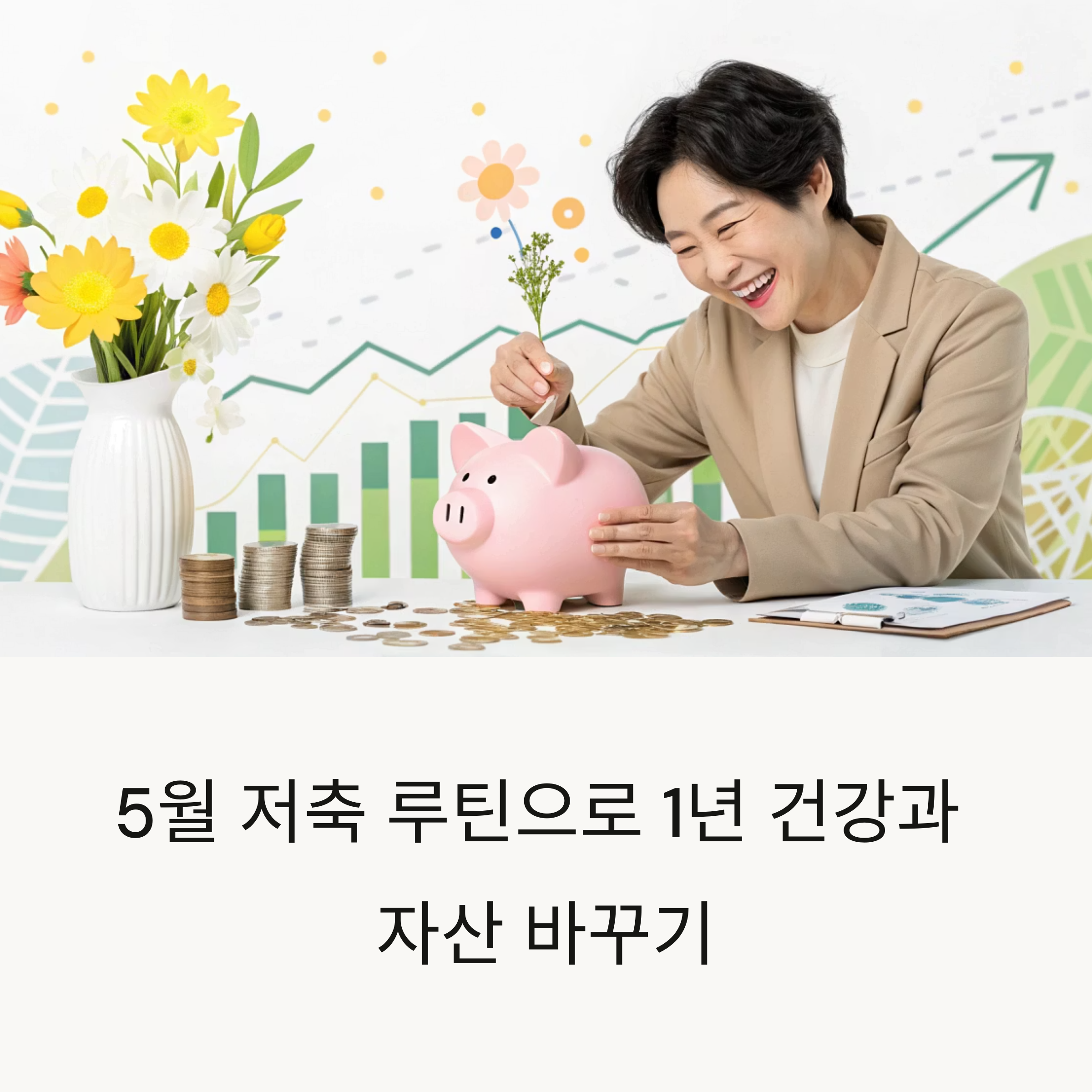 5월부터 시작하는 저축 루틴, 1년 건강과 자산을 바꾸는 비결