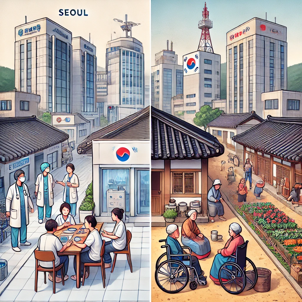 서울과 지방의 차이점