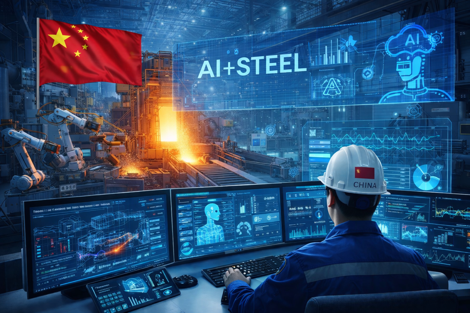 중국 철강업체 AI기술