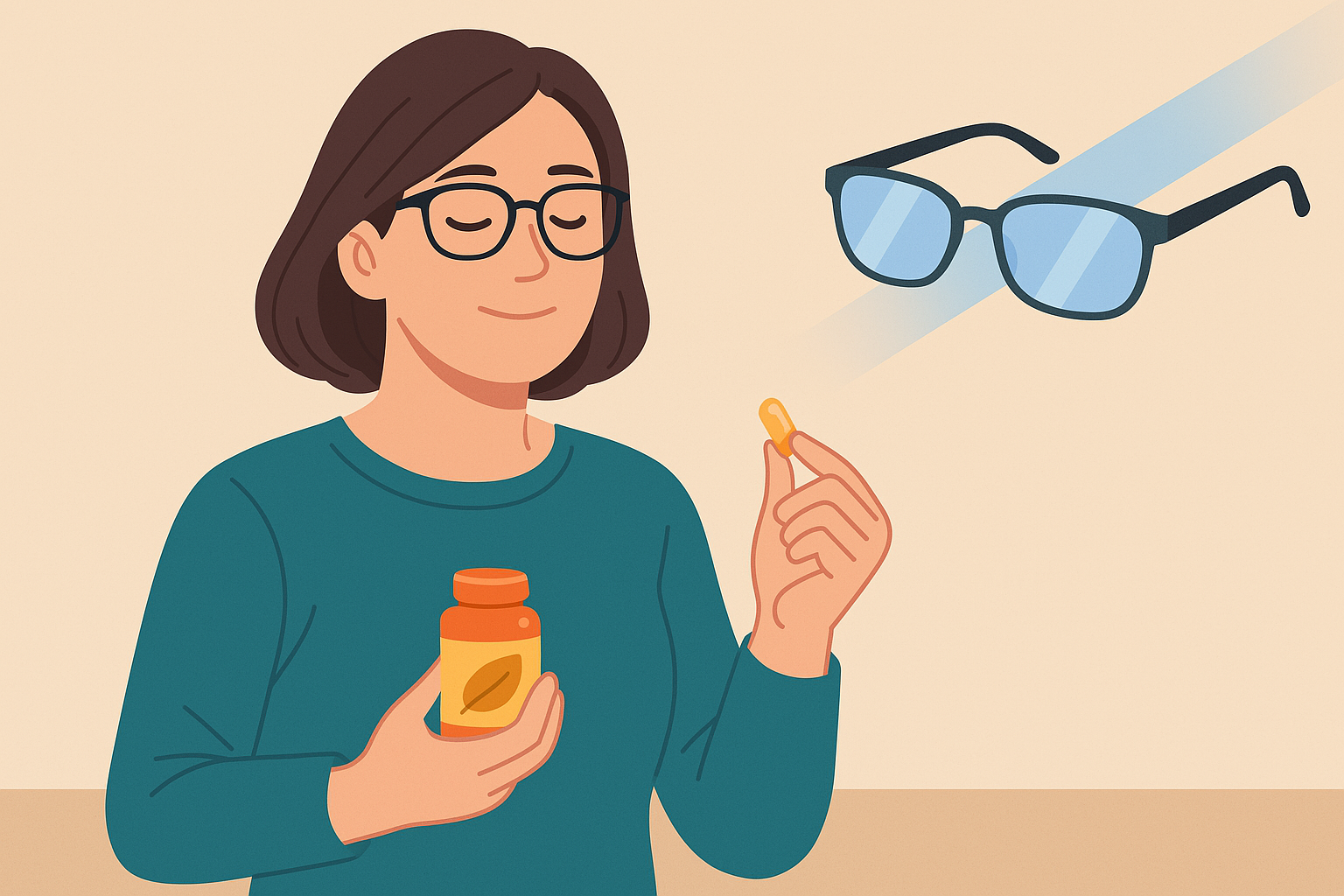 40대 눈 건강을 위한 루테인 섭취