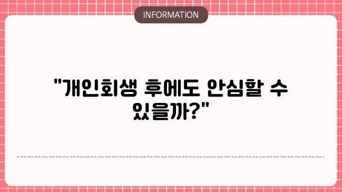 개인회생 금지명령 후 채권추심의 대표 사례