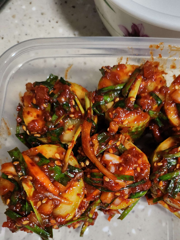 오이김치알토란레시피