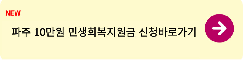 파주 10만원 민생회복지원금 신청 기간과 방법 1