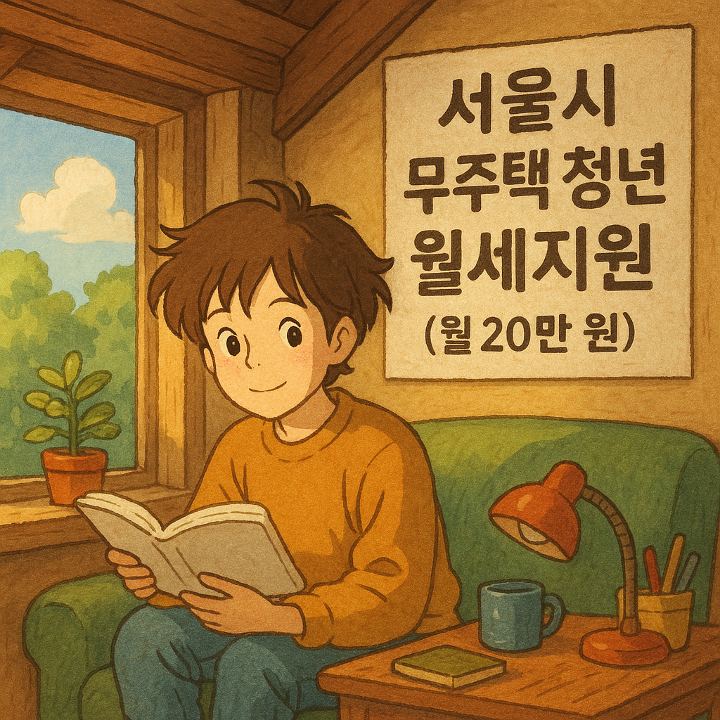서울시 무주택 청년 월세지원, 월 최대 20만 원 받는 법