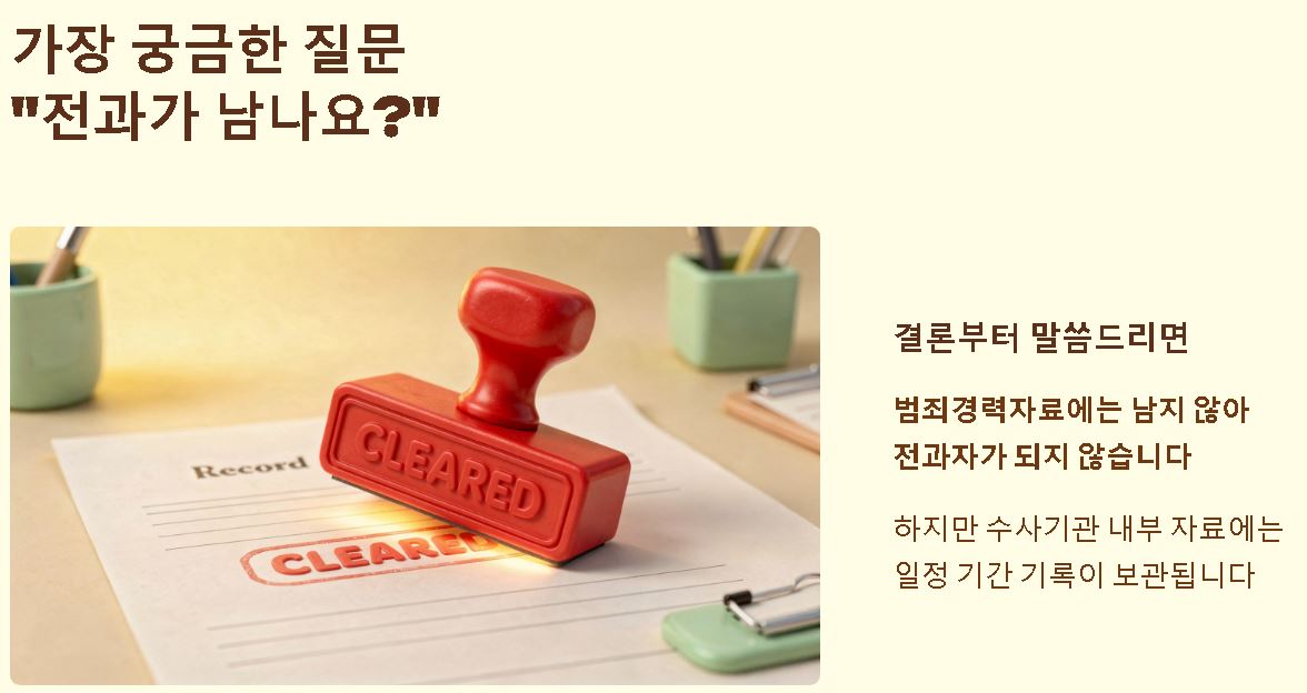 기소유예 처분되면 불이익은?