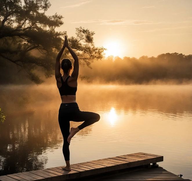 구안와사 예방 요가