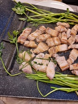 청도미나리삼겹살