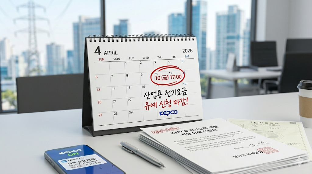 유예신청 마감 한전 전기요금 유예 신청 기한 강조