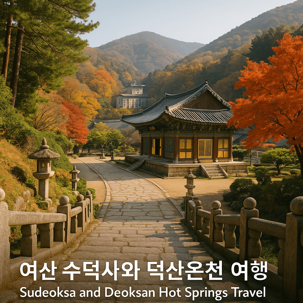 예산 수덕사와 덕산온천, 고즈넉한 산사와 온천으로 채우는 치유 여행 코스