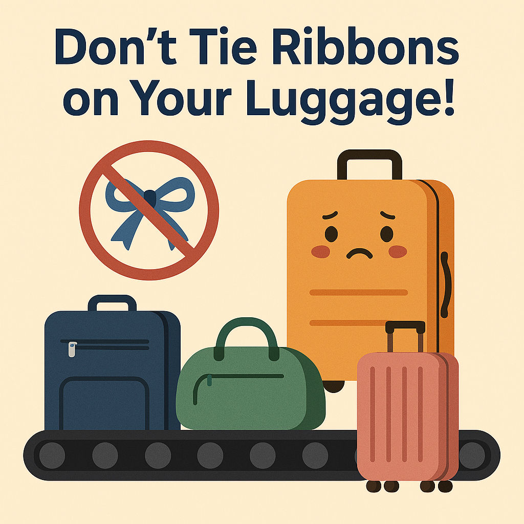 What Impact Do Ribbons, Luggage Tags, and Old Baggage Stickers Have on Your Luggage?