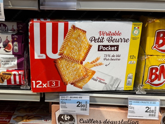 LU Veritable Petit Beurre 프랑스 국민 순수 버터 비스킷