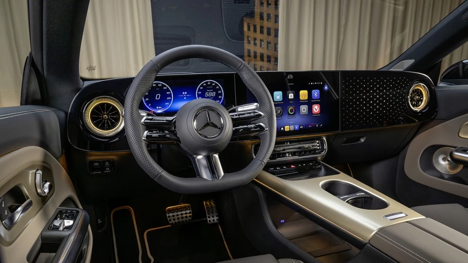 mercedes new cla MBOS infotainment