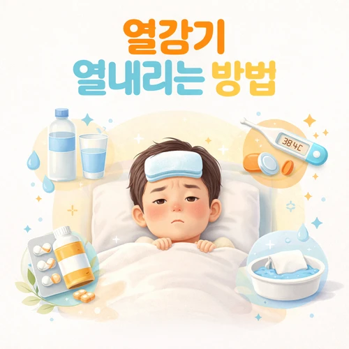 열감기 열내리는 방법