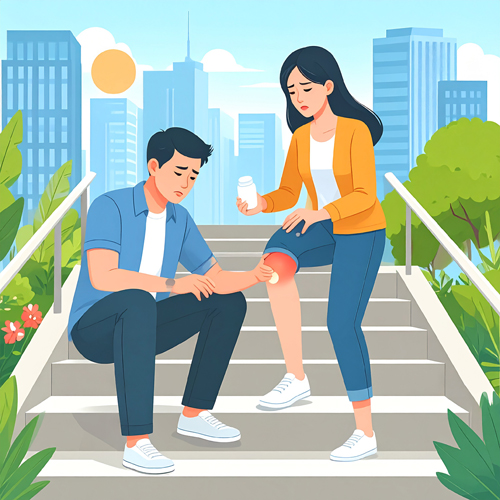 염증 질환 또는 면역력 저하를 겪는 성인