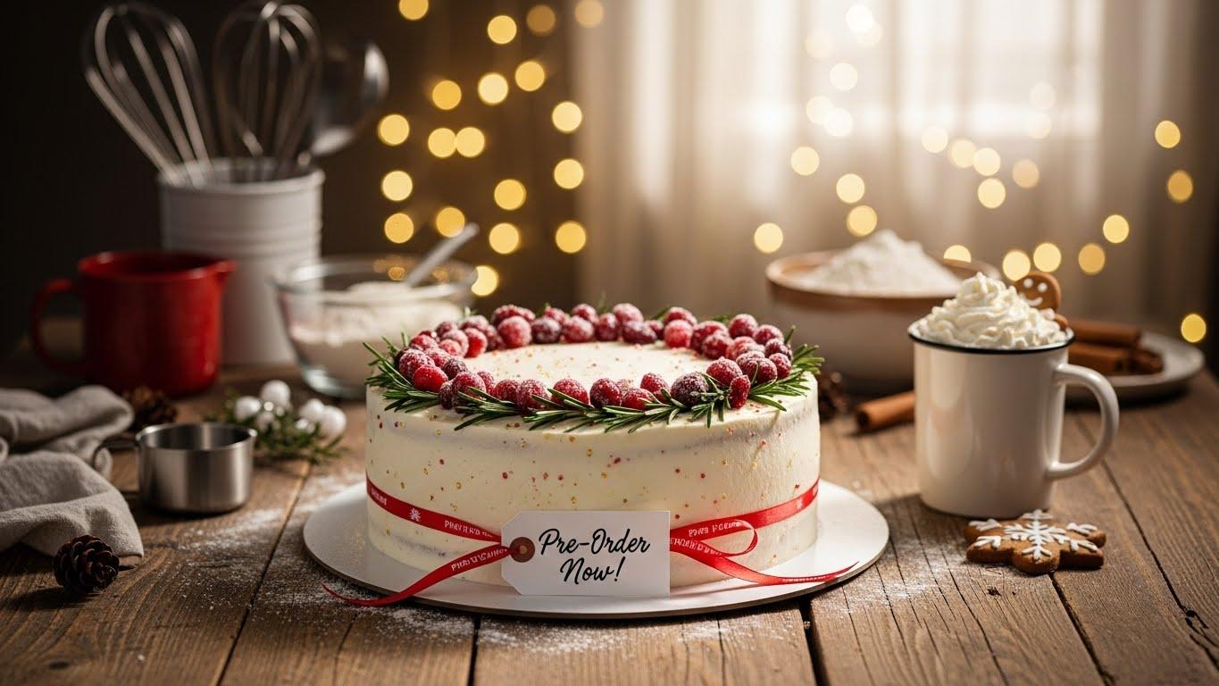크리스마스 케이크 사전예약