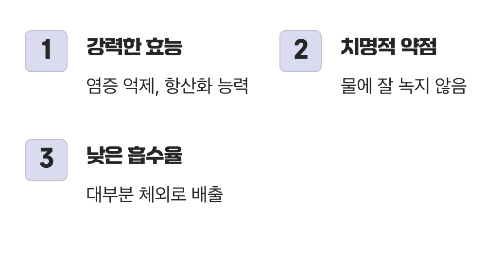 흡수율이 문제, '커큐민'의 비밀