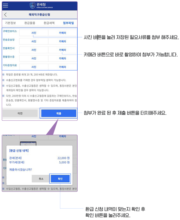해외직구반품환급