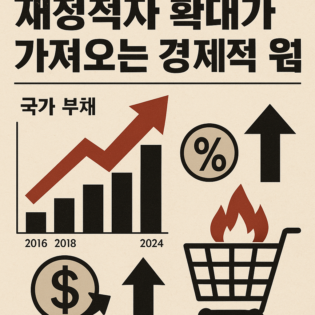 재정적자 확대가 가져오는 경제적 위험 관련 사진