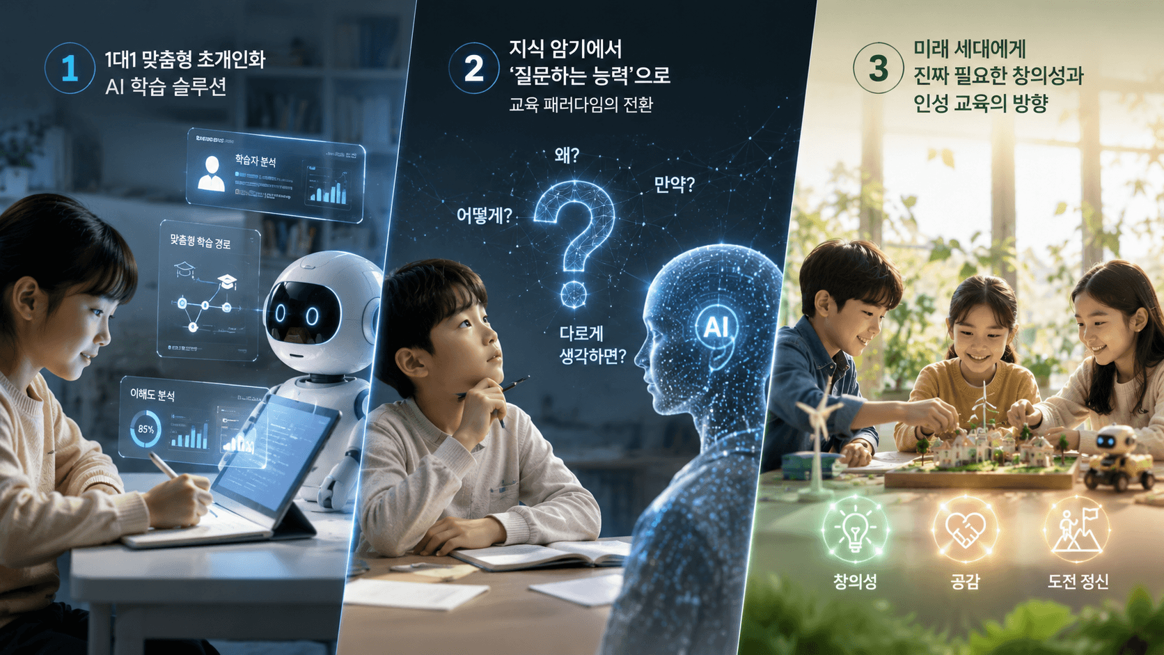 초개인화 학습, 교육 패러다임, 교육의 방향