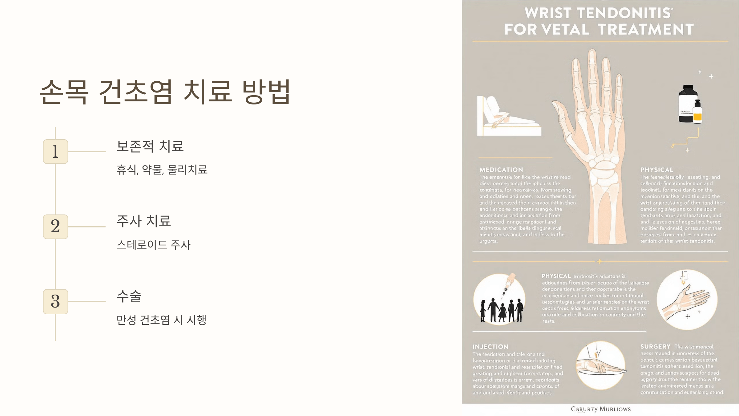 손목 건초염과 관련된 사진입니다.