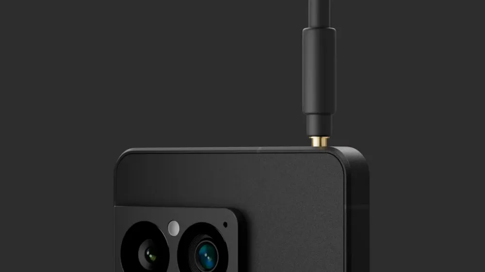 엑스페리아 1 VIII에는 3.5mm 잭이 존재합니다.