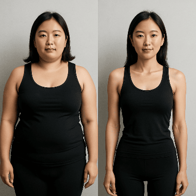 다이어트-전후-모습