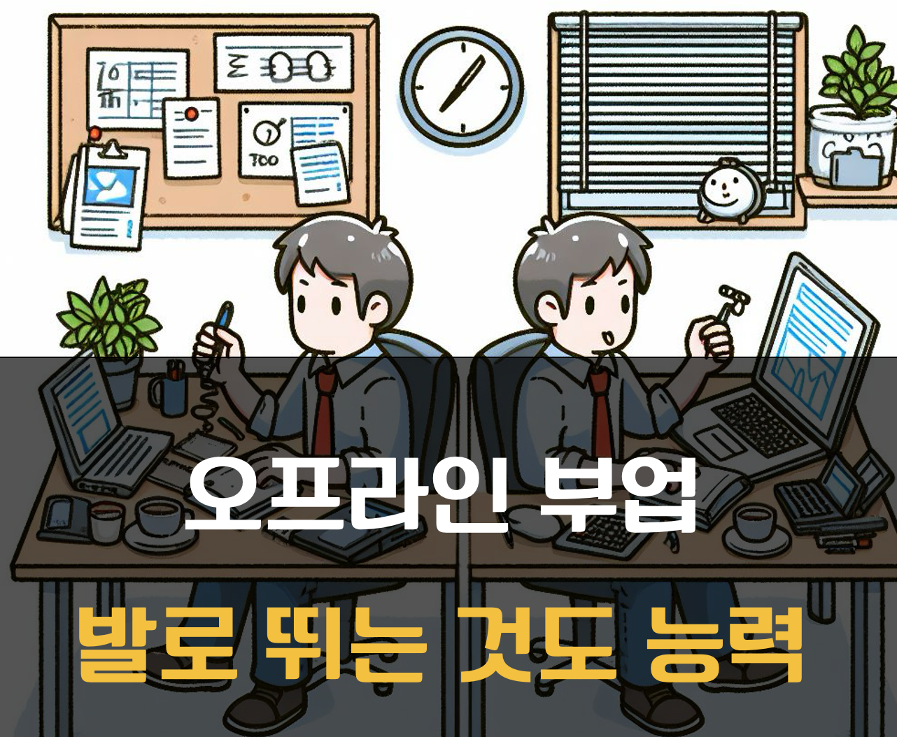 오프라인 부업
