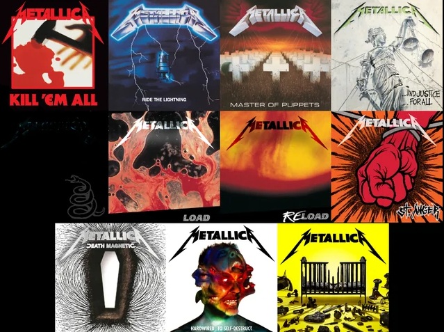 메탈리카의 앨범들