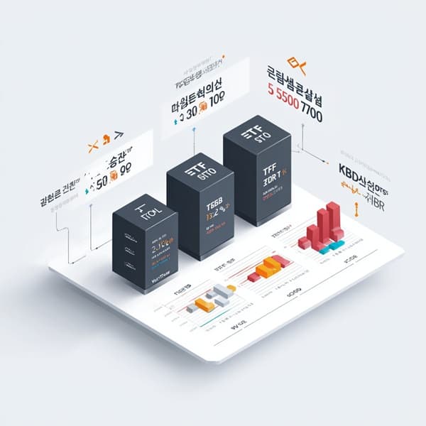 국내 ETF 3종 비교 인포그래픽 이미지