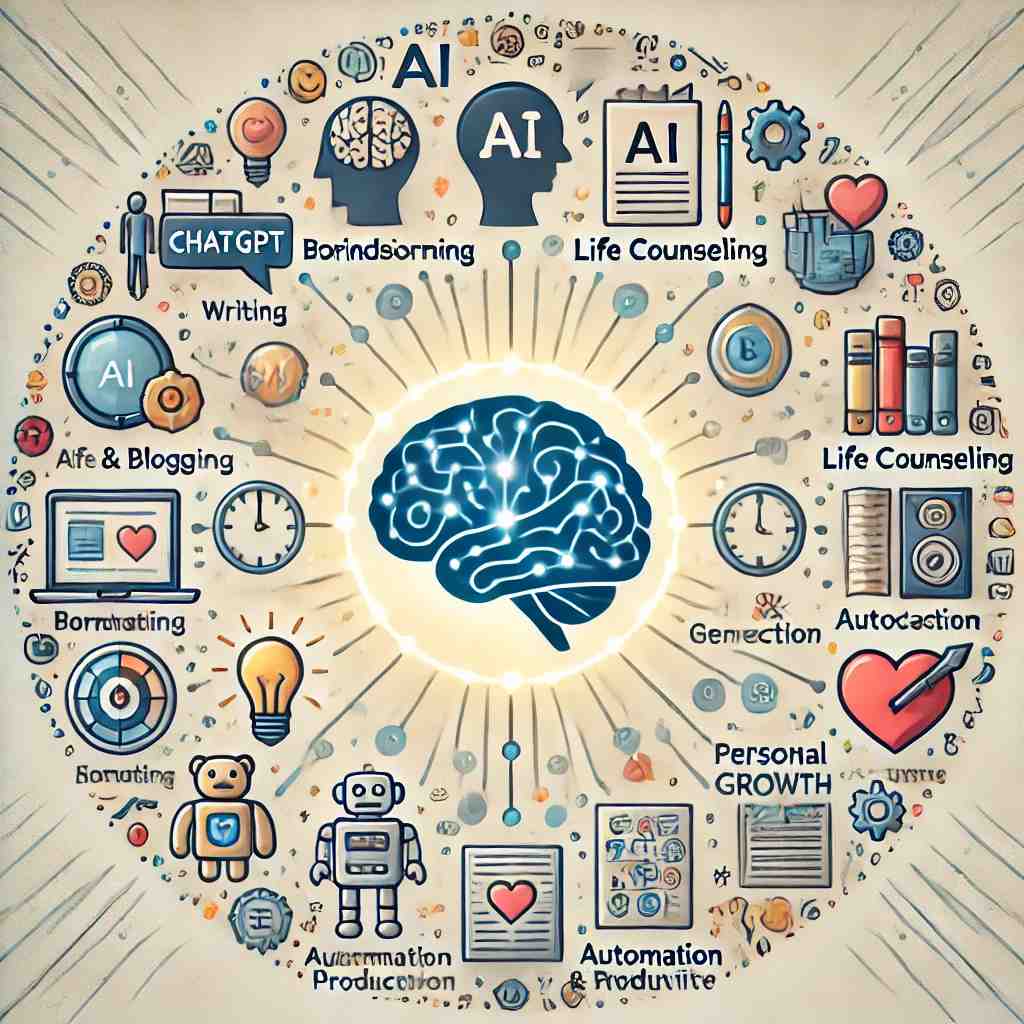 ChatGPT를 활용한 콘텐츠 자동화 및 실전 예시 인포그래픽