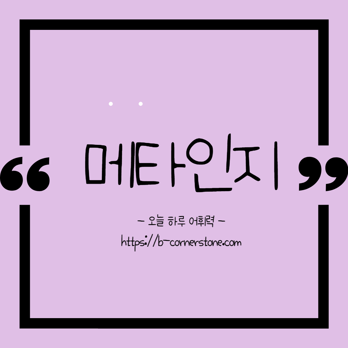 메타인지