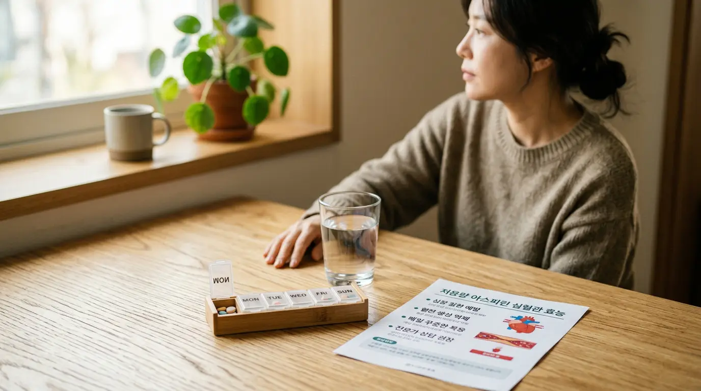 저용량 아스피린 심혈관 효능