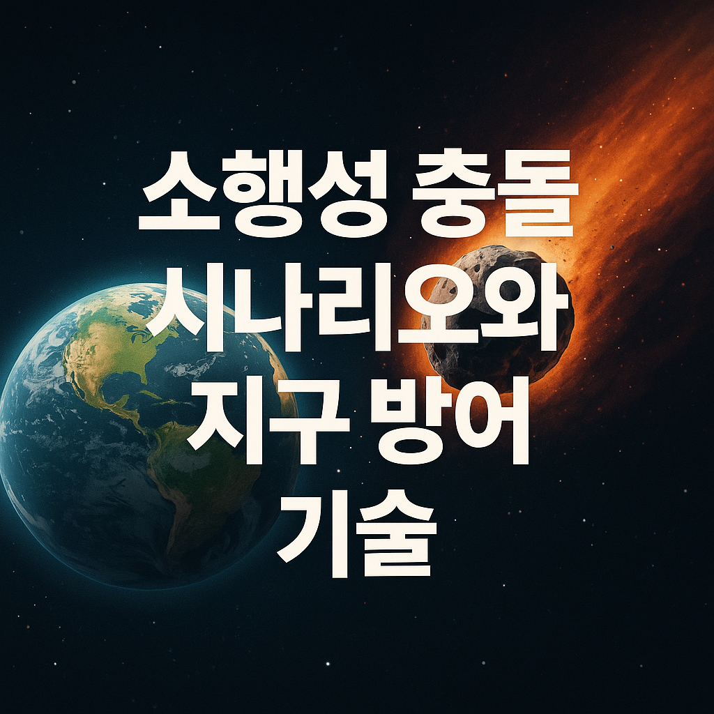 소행성 충돌 시나리오와 지구 방어 기술